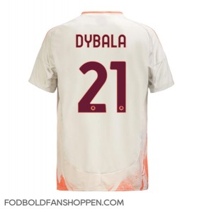 AS Roma Paulo Dybala #21 Udebanetrøje 2024-25 Kortærmet